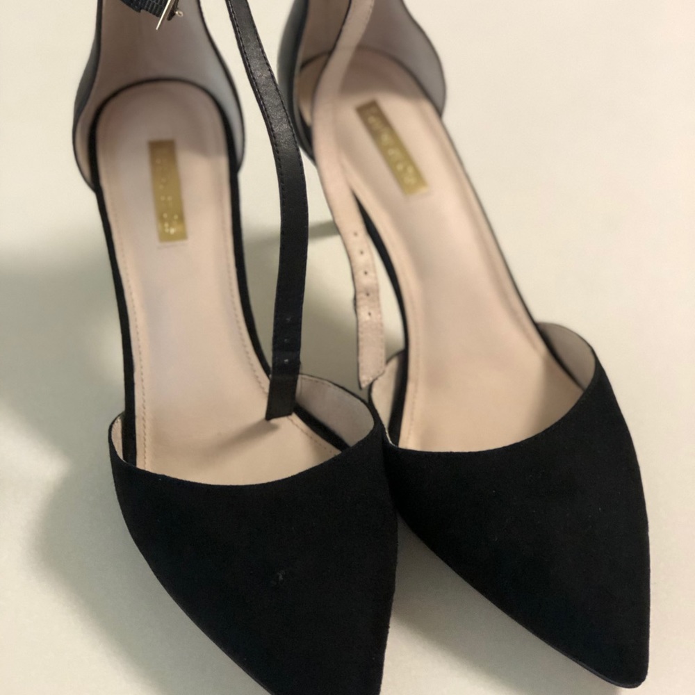 Louise Et Cie Pump (ankle strap, black, size 10)